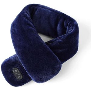 USB Opladen Verwarming Massage Sjaal Warmte Nek (Koningsblauw)