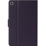 Voor Samsung Galaxy Tab A8 10.5 2021 Pure Color Leather Tablet Case (Purple)