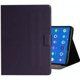Voor Samsung Galaxy Tab A8 10.5 2021 Pure Color Leather Tablet Case (Purple)