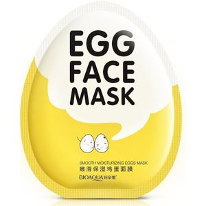 10 stuks ei gezichtsmasker glad gezicht masker olie controle Shrink hidratatie porin Whitening helderder masker huidverzorging