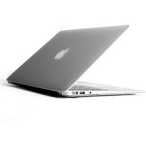 MacBook Air 11.6 inch Kristal structuur hard Kunststof Hoesje / Case (transparant)