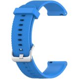 18mm Texture Siliconen Polsband Horloge Band voor Fossil Female Sport / Charter HR / Gen 4 Q Venture HR (Sky Blue)