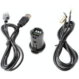 Auto RD45 USB / AUX Audio-adapterkabel voor Citroen C2 / C5 / PEUGEOT 207/307/408/508/4007