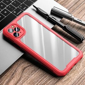 Voor iPhone 11 Pro iPAKY Dawn Series Airbag Schokvrije TPU Case(Rood)