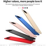 Voor iPhone 12 5.4 MOFI Frosted PC Ultra-thin Hard Case(Blauw)