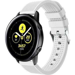 Smart Watch silicone polsband horlogeband voor Garmin VivoActive 3 (wit)