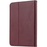 Voor kindle 2019 Knead Skin Texture Horizontal Flip Leather Case met Photo Frame & Holder & Card Slots & Wallet(Wine Red)