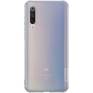 Voor Xiaomi mi 9 Pro 5G NILLKIN nature TPU transparante softcase (grijs)