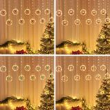 Christmas Decoration Lights USB Ring Doll 10 in 1 String Lights (Rendier)