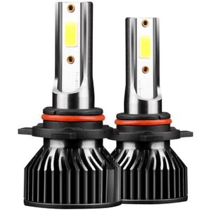 F2 9012 2 STUKS DC9-36V / 25W / 6000K / 2500LM IP68 Waterdichte Auto LED Koplamp (Koud Wit Licht)