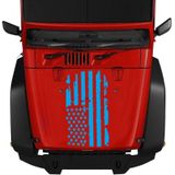 D-778 Amerikaanse vlagpatroon Auto gemodificeerde decoratieve sticker