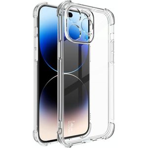 For iPhone 15 Pro Max imak Shockproof Airbag TPU Phone Case(Transparent)