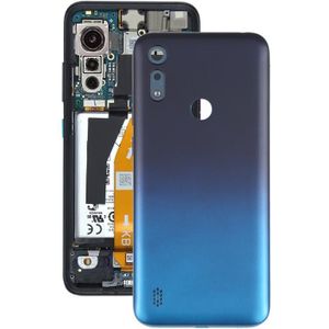 Batterij achterklep voor Motorola Moto E6i XT2053-5 (blauw)