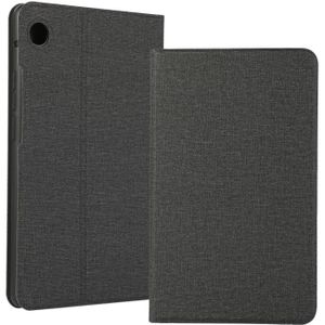 Voor Huawei MatePad T8 / C3 8 inch Voltage Craft Cloth TPU Horizontale Flip Lederen behuizing met houder(Zwart)