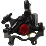 ZOOM HB100 Mountain Bike Hydraulische remklauwklapfietskabel trek hydraulische schijfremklauw  Stijl:Achterzijde(Zwart)