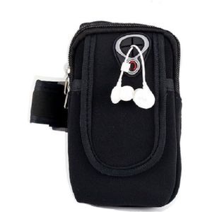 Running Mobile Phone Arm Bag Sports Mobile Phone Arm Sleeve (Zwart)