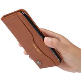 Knead huidtextuur horizontaal Flip lederen case voor iPhone 11 Pro Max  met foto frame & houder & kaartsleuven & portemonnee (zwart)