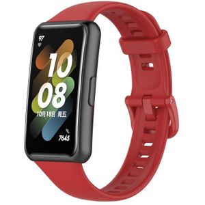 Voor Huawei Band 7 siliconen horlogeband