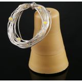 1m 10 LED's SMD 0603 Solar Powered Copper Wire String Light Fairy Lamp Decorative Light (Warm Wit)