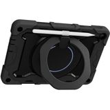 Voor Huawei MatePad T 10s / T10 Armor Contrast Kleur Silicone + PC Tablet Case (Zwart)