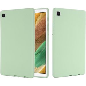 Voor Samsung Galaxy Tab A7 Lite vaste kleur vloeistof siliconen shockpoof tablet case