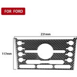 Auto Carbon Fiber Airconditioning Panel Decoratieve Sticker voor Ford Explorer 2016-2019  Left Drive