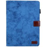 Voor iPad Pro 11 inch (2018) Business stijl horizontale Flip lederen draagtas  met houder & kaartsleuf & fotolijstjes & slaap/Wake-up functie (blauw)