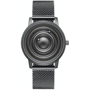 EUTOUR E041 heren magnetisch quartz horloge met 40 mm roestvrijstalen standaard