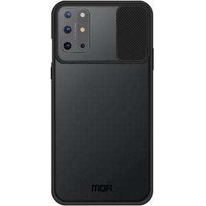 Voor OnePlus 8T MOFI Xing Dun Series PC + TPU Anti-peep Waterproof and Anti-drop All-inclusive Protective Shell  Translucent Frosted(Black)