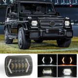 7 inch H4 DC 9V-30V 3000LM 6000K 30W IP67 8LED lamp kralen auto vierkante vorm LED koplamp lampen voor Jeep Wrangler