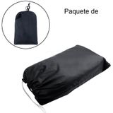 210D Oxford Cloth Motorcycle Electric Car Regenproof Dust-proof Cover  Grootte: XXL (Zilver)