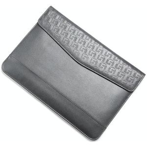 Horizontaal In relif Notebook Liner Bag Ultra-Thin Magnetic Holster  het toepasselijke Model: 13 inch