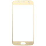 10 PCS front screen buitenste glazen lens voor Samsung Galaxy S7 / G930 (goud)