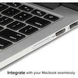 BASEQI 503ASV verborgen aluminium legering SD-kaart geval voor MacBook Pro Retina 15 inch (Mid-2012 tot begin 2013) laptops