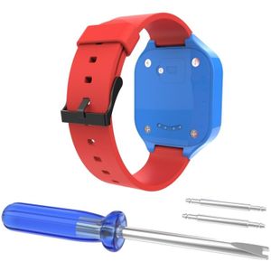 Voor Huawei Honor K2 Smart Watch Siliconenband voor kinderen(Rood)