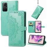 Voor Xiaomi Redmi Note 12S lederen telefoonhoes met mandala-relif