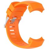 Silicone polsbandje voor vervanging voor SUUNTO Core ALU Black (oranje)