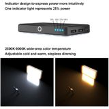 PULUZ 2500K / 9000K 120 LEDs Live Broadcast Video LED Light Photography Beauty Selfie Fill Light with Switchable 6 Colors Filters (Black)