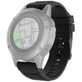 Voor Garmin Fenix 5X (26mm) Fenix3 / Fenix3 HR Siliconen vervangende polsband horlogeband (Army Green)