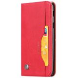 Knead huidtextuur horizontale Flip lederen case voor Huawei mate 20 lite  met foto frame & houder & kaartsleuven & portemonnee (rood)