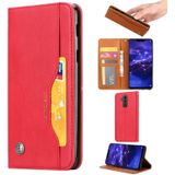 Knead huidtextuur horizontale Flip lederen case voor Huawei mate 20 lite  met foto frame & houder & kaartsleuven & portemonnee (rood)