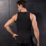 Fitness Running Training Tight Quick Dry Vest (Kleur: Grijs formaat:XXXL)