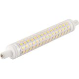 12W 13.8cm dimbare LED-glazen buis Gloeilamp  AC 220V (wit licht)