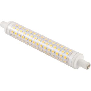 12W 13.8cm dimbare LED-glazen buis Gloeilamp  AC 220V (wit licht)