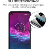 Voor Motorola One Action 25 PCS Full Glue Full Screen Tempered Glass Film