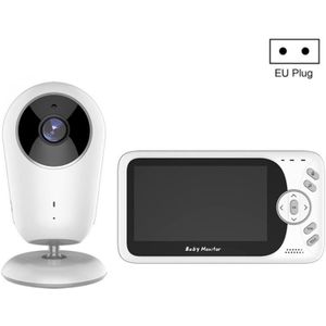 VB608 4 3 inch draadloze video babyfoon IR LED nachtzicht intercom bewakingscamera (EU-stekker)