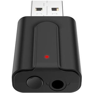 Universele USB Bluetooth zender ontvanger 2-in-1 Bluetooth 5 0 TV computer Wireless Audio Bluetooth adapter zwart