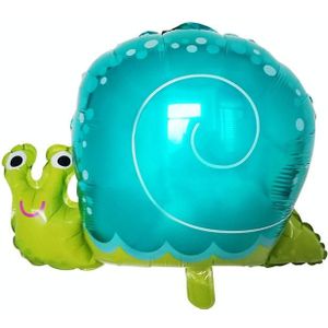 8 stks 723 grote cartoon insect styling aluminium ballon verjaardagsfeest decoratieve ballon  specificatie: slak