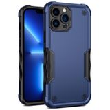 Antislip Armor Phone Case voor iPhone 13 Pro (Blauw)
