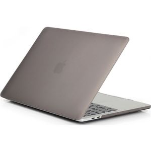 Laptop Frosted stijl PC beschermende case voor MacBook Pro 13 3 inch A1989 (2018) (grijs)